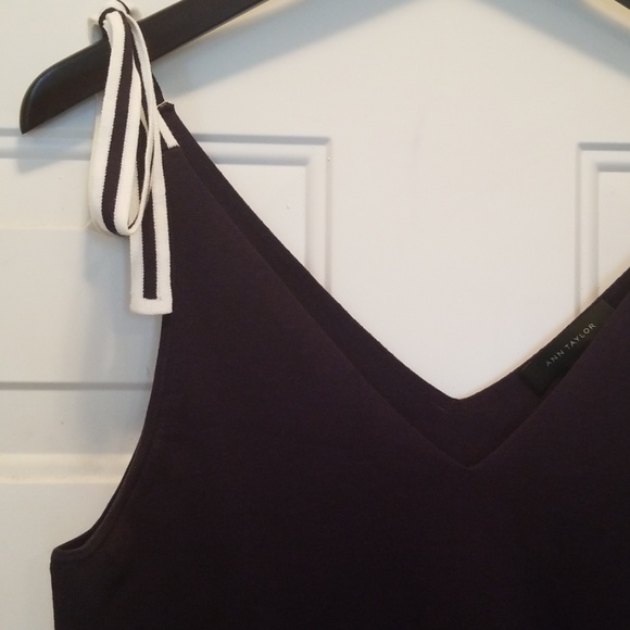 Ann Taylor Tie Detail Tank - Picture 2 of 4